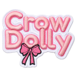 3D puff embroidery patches with raised logo design by SG Patches