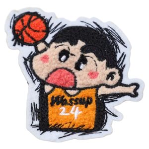 Custom chenille patches manufactured by SG Patches
