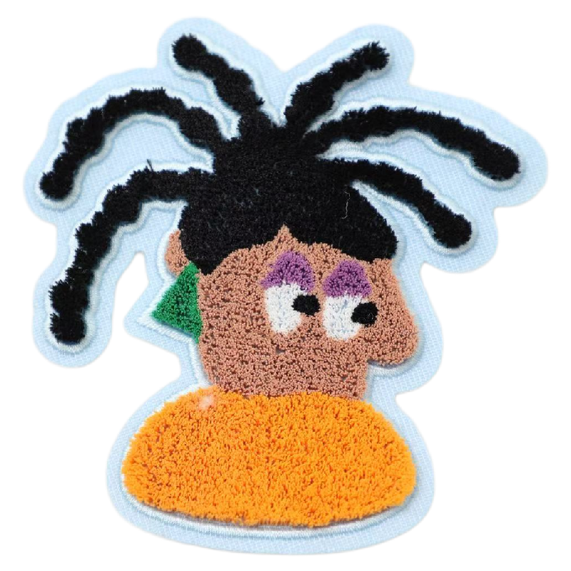 Custom toothbrush embroidery patches produced by SG Patches