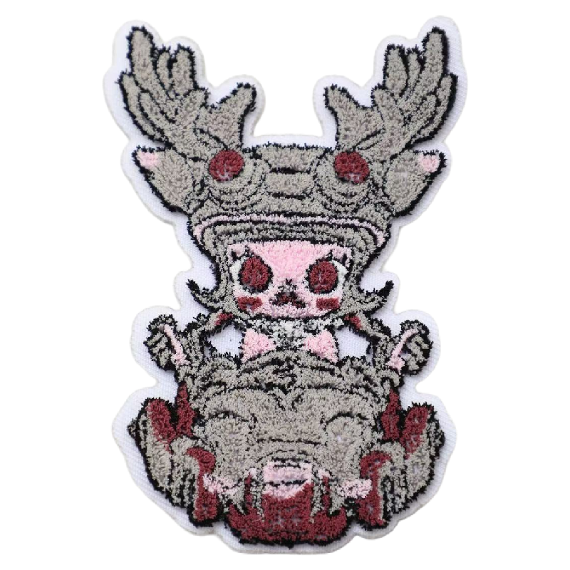 Custom toothbrush embroidery patches produced by SG Patches